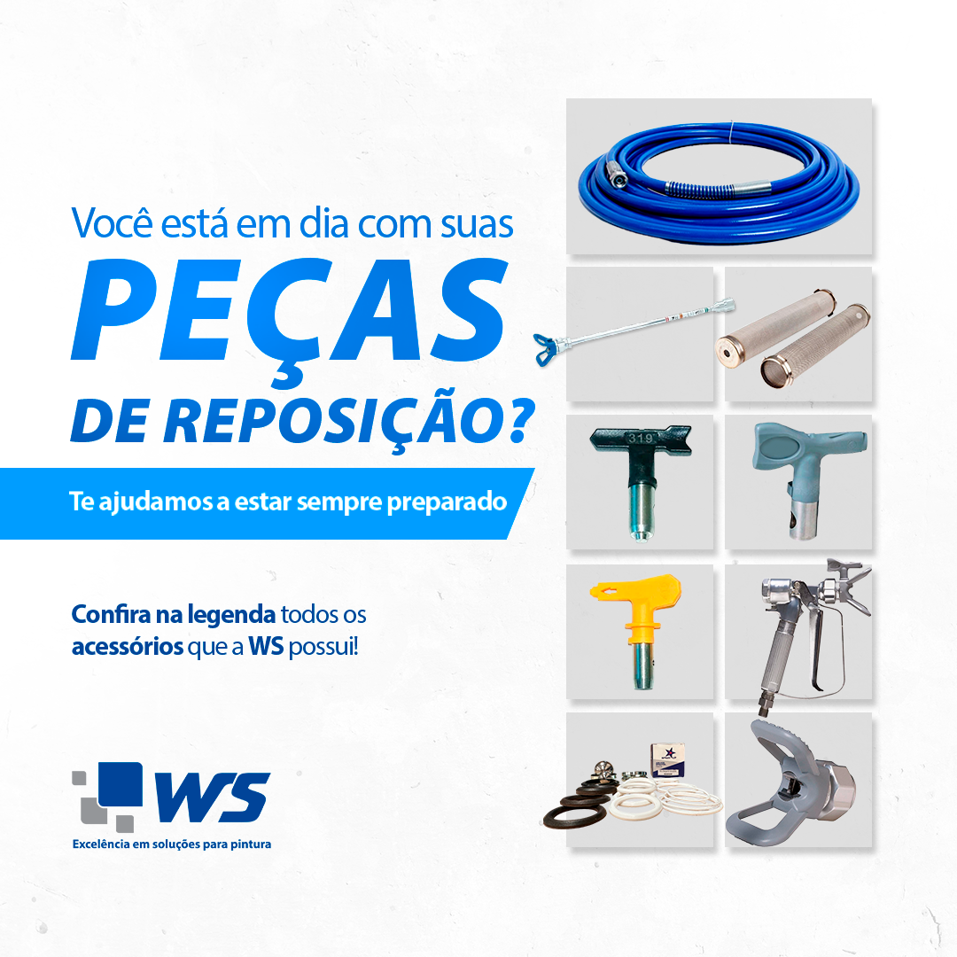 Você está em dia com suas peças de reposição?  Te ajudamos a estar sempre preparado