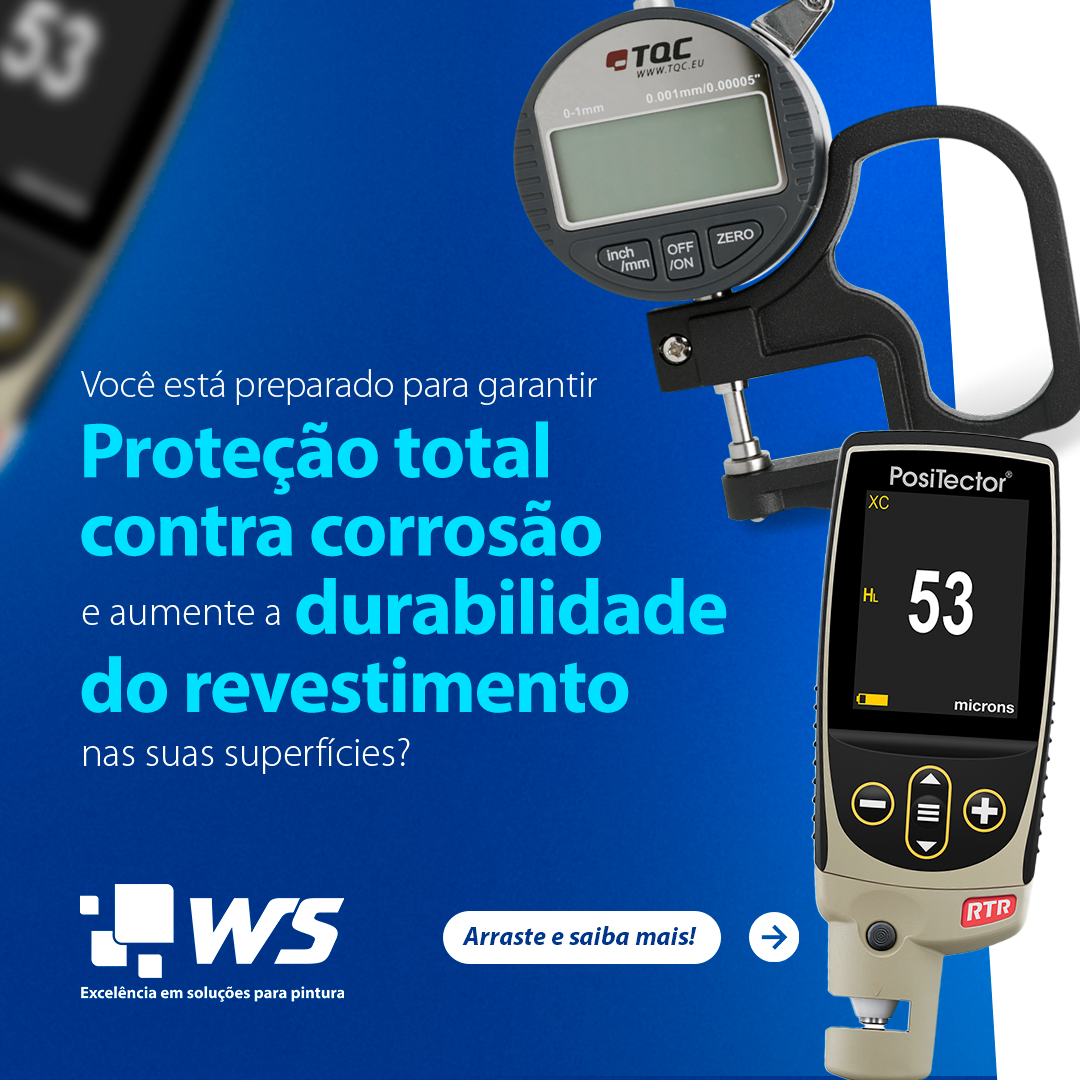 Você está preparado para garantir proteção total contra corrosão e aumentar a durabilidade do revestimento nas suas superfícies?