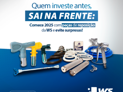 Quem investe antes, sai na frente: comece 2025 com peças de reposição da WS e evite surpresas!