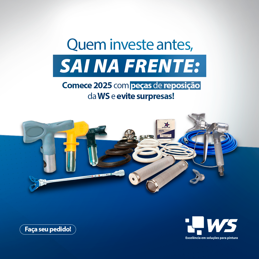 Quem investe antes, sai na frente: comece 2025 com peças de reposição da WS e evite surpresas!