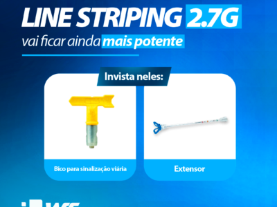 om esses acessórios seu Line Striping 2.7G vai ficar ainda mais potente!