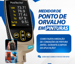 Como fazer a medição de condições de pintura antes, durante e depois da aplicação?
