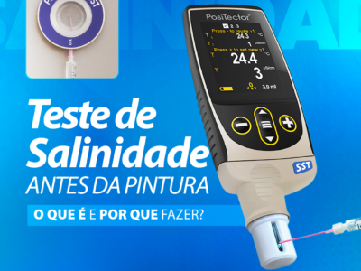 Teste de Salinidade antes da pintura. O que é e por que fazer?